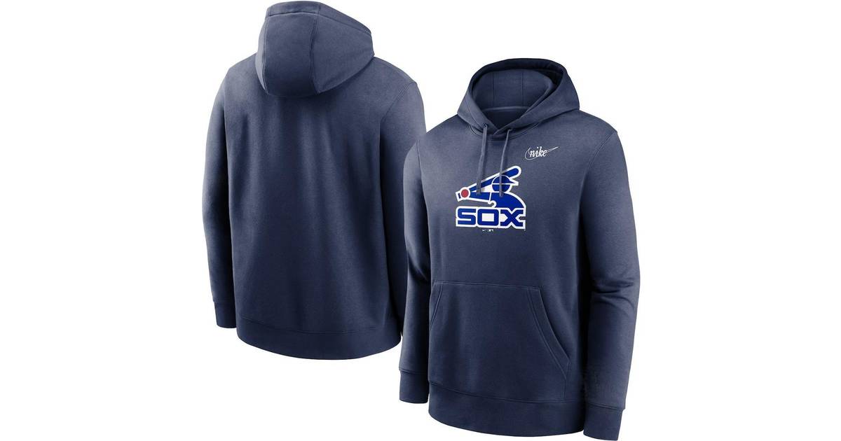 Nike Men's Chicago Sox Cooperstown Collection Logo Club Pullover Hoodie ...