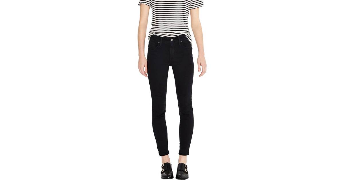 Levi's Women's 721 High-Rise Skinny Jeans - Soft Black/Waterless • Price »