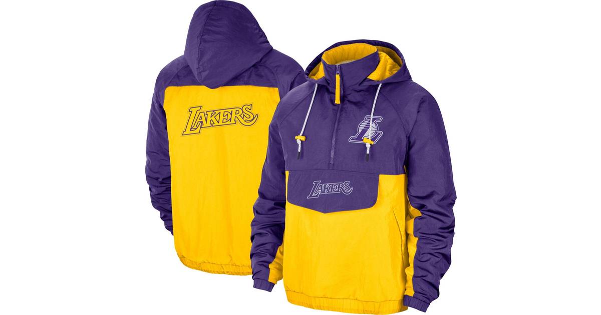 Nike Los Angeles Lakers City Edition ½ Zip Jacket 2021-22 Sr - Compare ...
