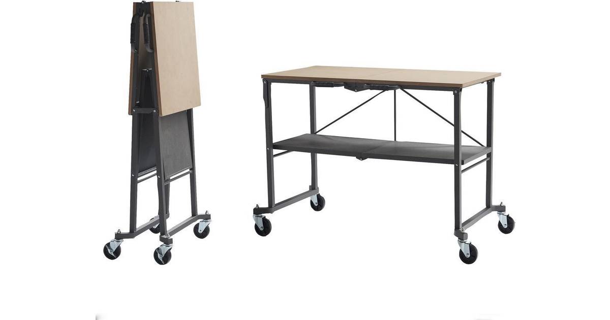 sportsman stainless steel kitchen utility table with locking casters
