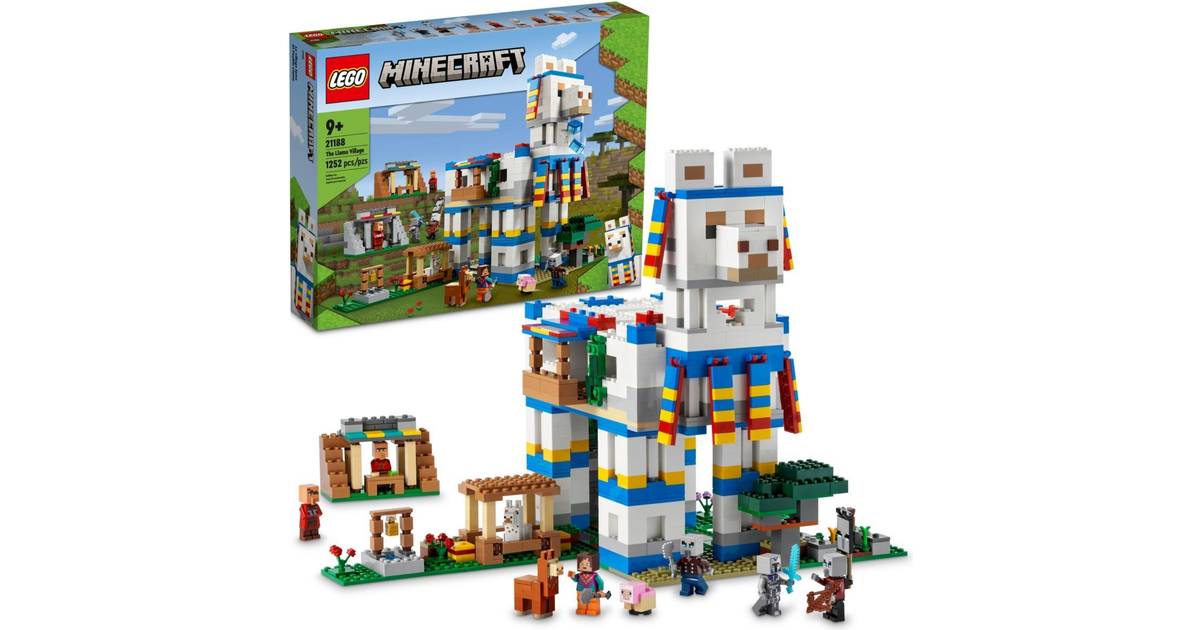 Standard Registrering vækst Lego Minecraft The Llama Village (8 stores) • Prices »