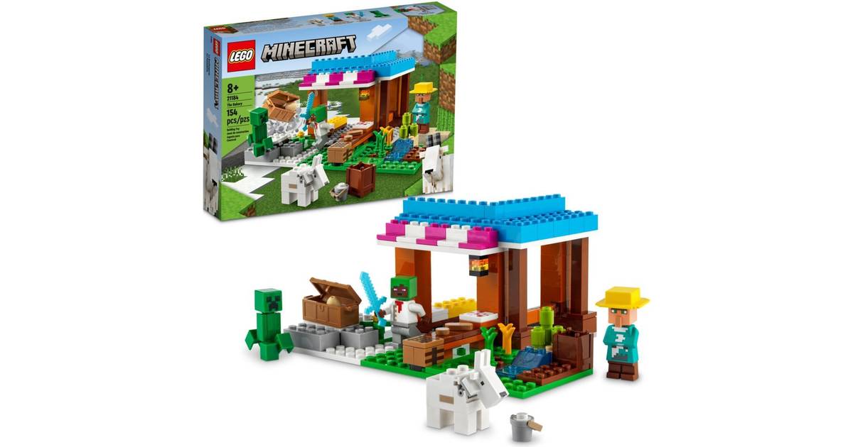 sagtmodighed grill Permanent Lego Minecraft The Bakery (10 stores) • Find at Klarna »