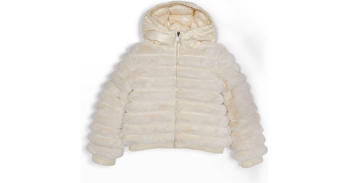 Moncler BABY Faux-fur Hooded Jacket • Find at Klarna