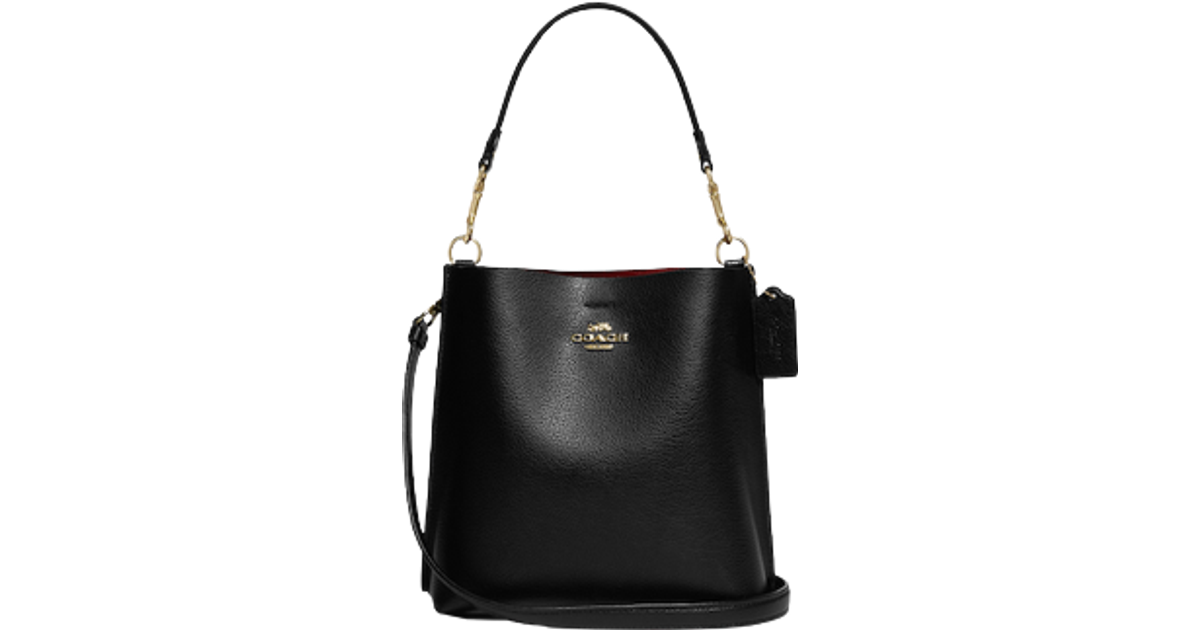 Coach Mollie Bucket Bag - Gold/Black • Find prices