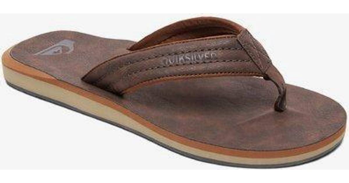 Quiksilver Carver Nubuck Sandals Demitasse 