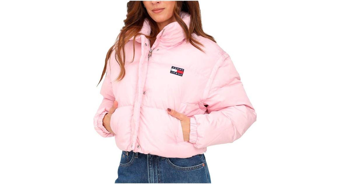 fast Chapel Technology Tommy Jeans Women's quilted coat without hood, Pale pink - Compare Prices -  Klarna US
