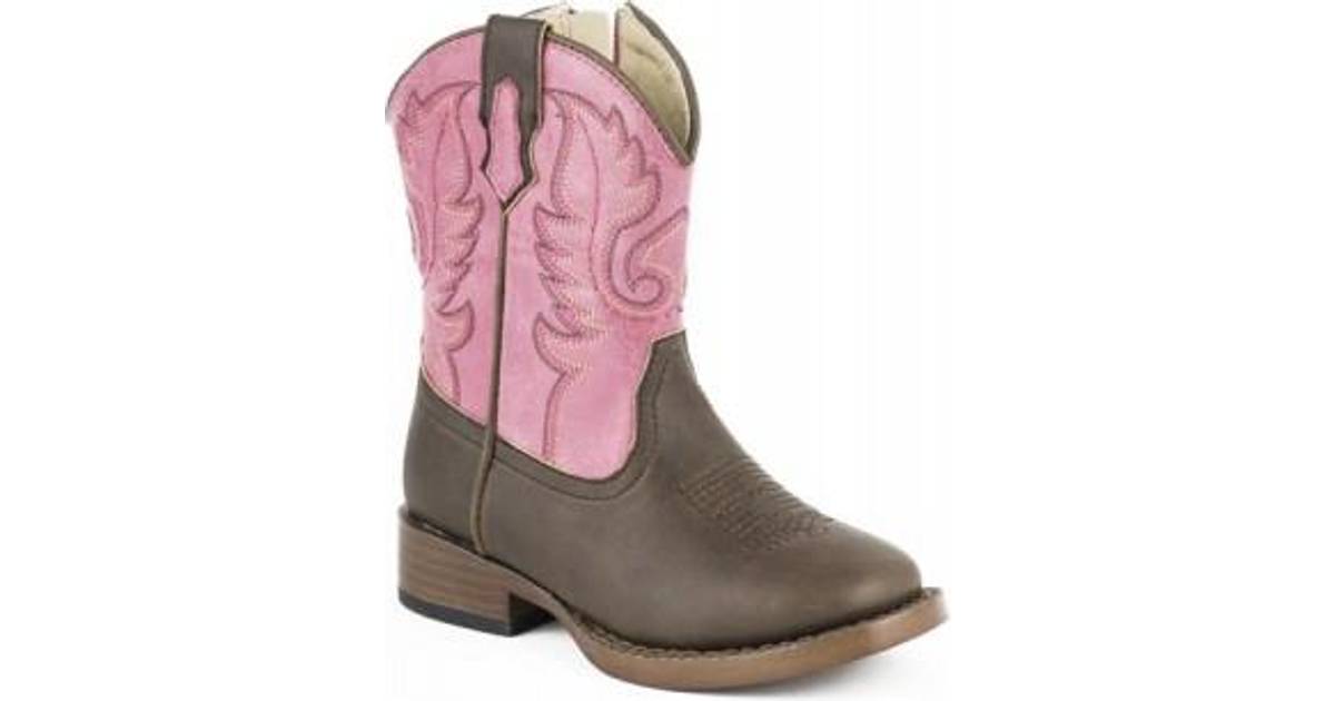 Roper Toddler Texsis Wide Square Toe Cowgirl Boots - Compare Prices ...