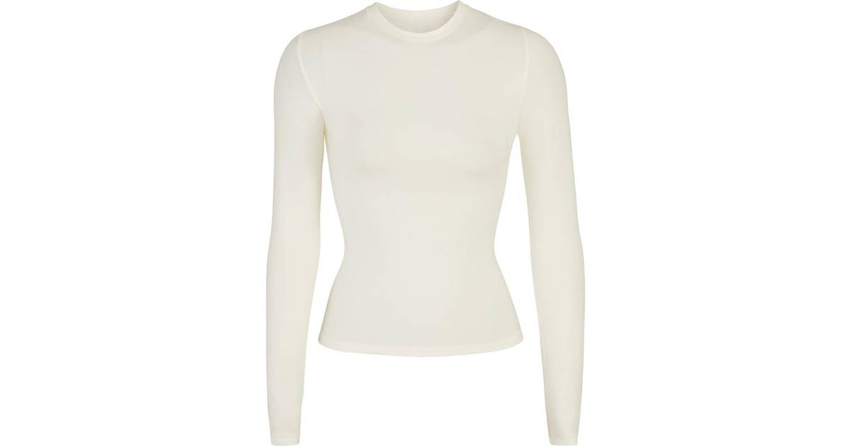 Skims Cotton Jersey Long Sleeve T-shirt • See price