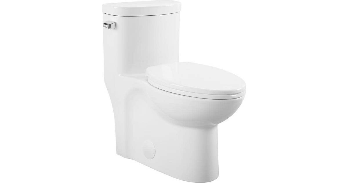 swiss madison glossy white porcelain rectangular bathroom sink