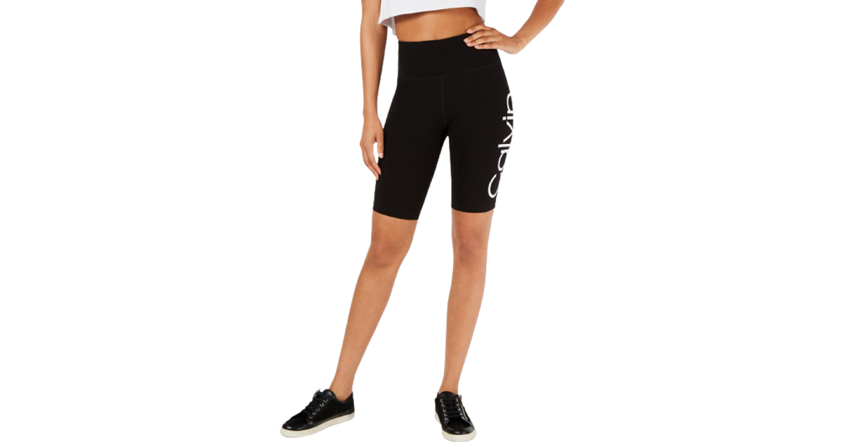 Calvin Klein Performance Women's Logo Biker Shorts • Price »