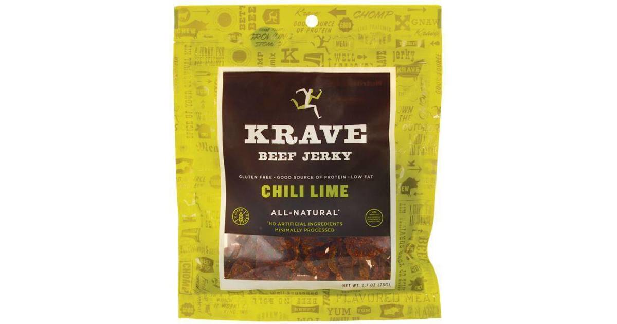 Krave All-Natural Beef Jerky Chili Lime • See price