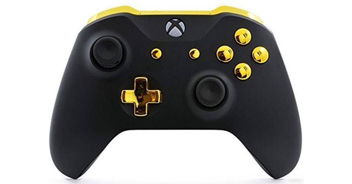Kunde aldrig grim Black/gold xbox one s/x rapid fire custom modded controller 40 mods for all  major shooter games (with 3.5 jack) • Price »