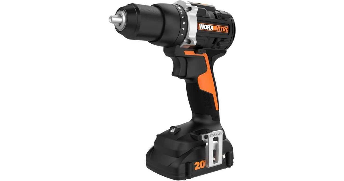 sectie Beoordeling Elementair Worx Power Share Nitro 20V Cordless Drill and Driver with Battery • Price »