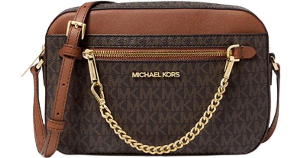 Michael Kors Crossbody purse Jet Set Travel Large Logo Messenger Bag  