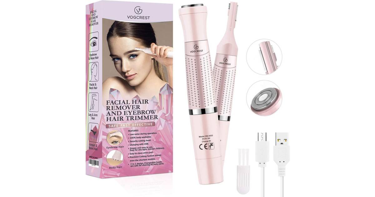 Forskudssalg værst nevø Eyebrow Trimmer & Facial Hair Removal for Women, 2 in 1 Eyebrow Razor and  Hair Remover, Rechargeable Painless Eyebrow Lips Body Face Razors for Women…  • Price »