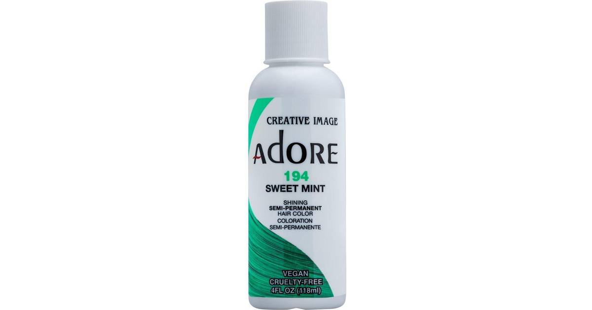 Adore Semi-Permanent Haircolor #194 Sweet Mint 4 Ounce 118ml • Price »