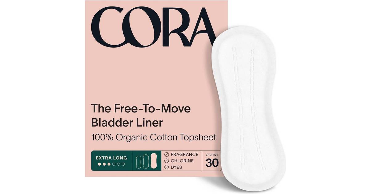 Cora Organic Bladder Extra-Long Liners 30 ct • Price