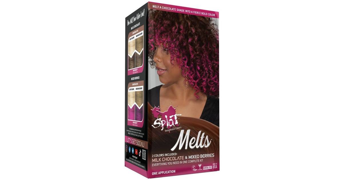 Splat Melts Hair Dye Milk Chocolate and Mixed Berries 1 Application • Price  »