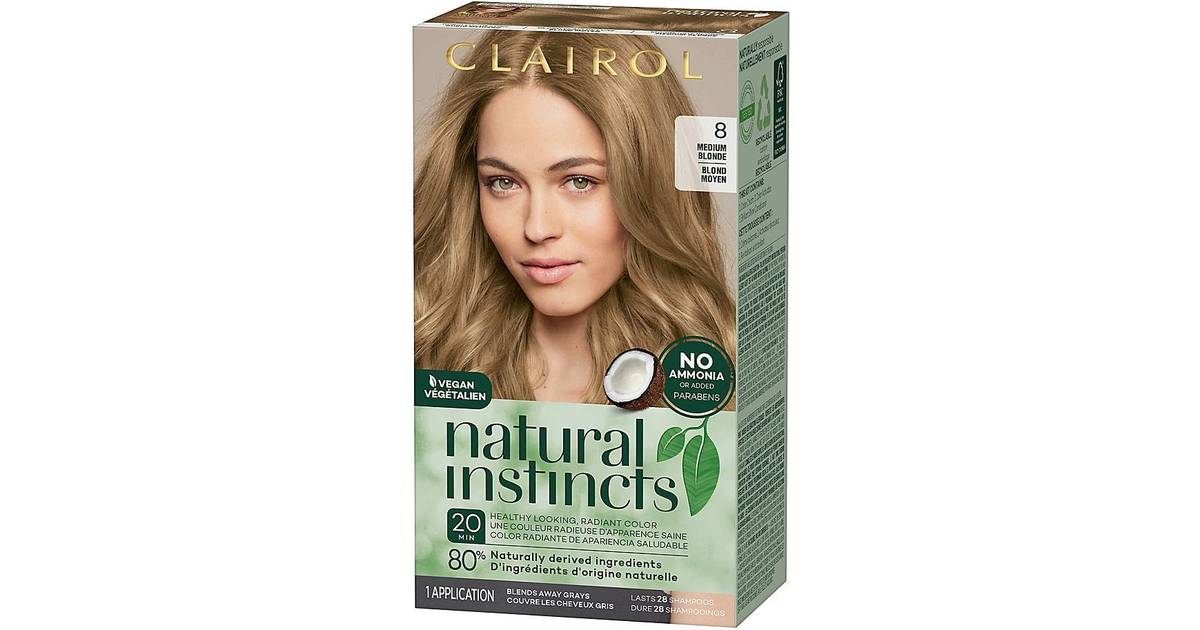 Clairol Natural Instincts Dark Golden Blonde 7G Hair Coloring Color • Price  »