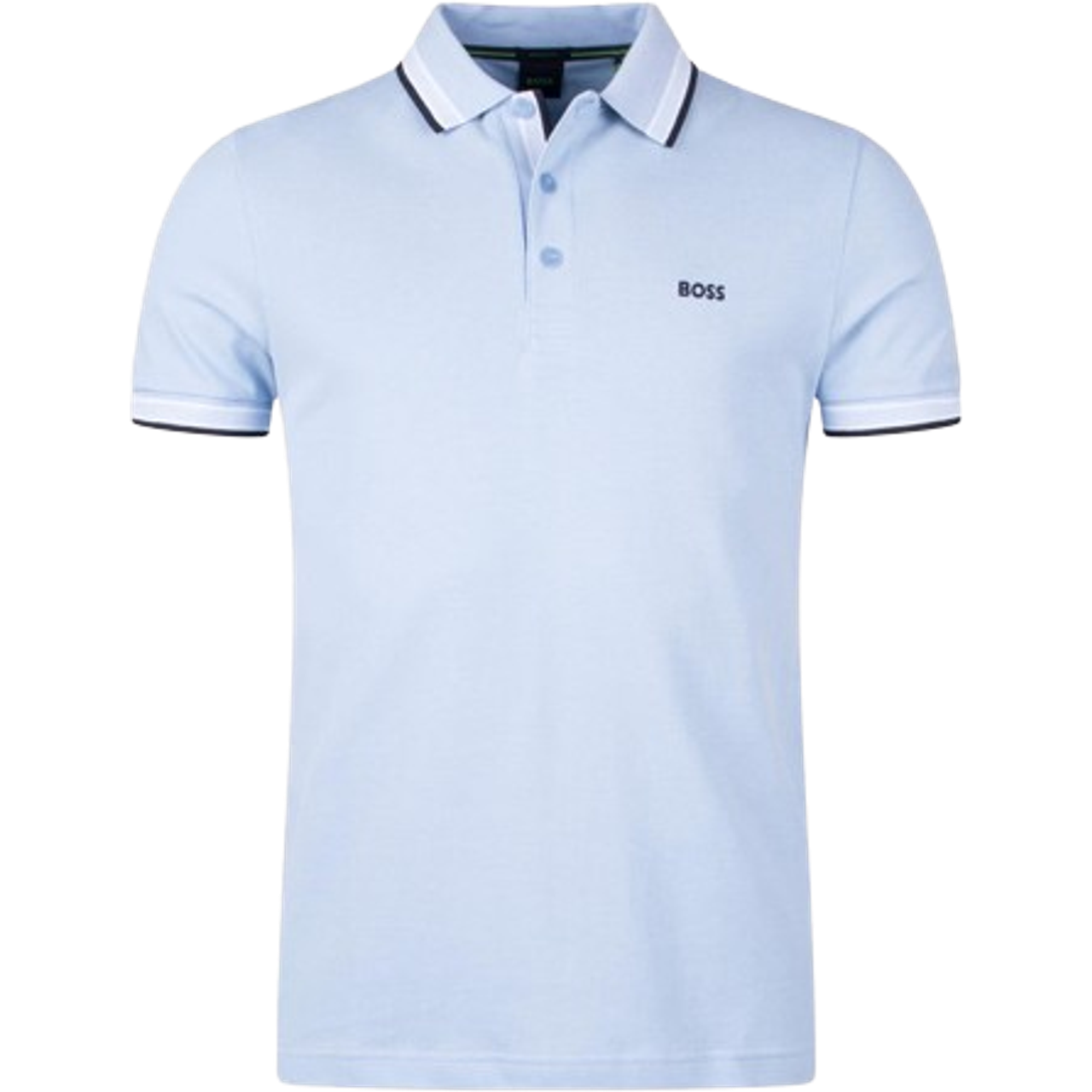 Hugo Boss Pique Polo Shirt - Light Blue • Prices