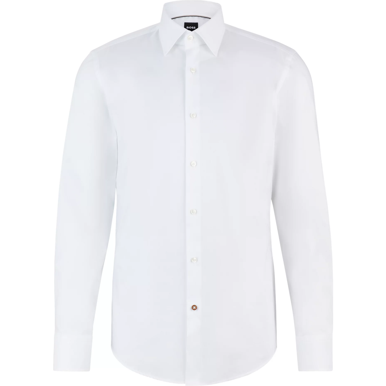 Hugo Boss Hank Kent Slim Fit Shirt - White • Price