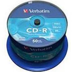 Optisk lagring Verbatim CD-R Extra Protection 700MB 52x Spindle 50-Pack