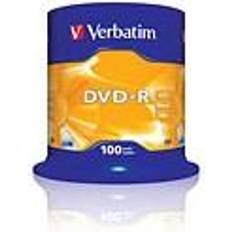 Verbatim Optisk lagring Verbatim DVD-R 4.7GB 16x Spindle 100-pack