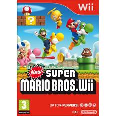 Action Nintendo Wii Games New Super Mario Bros (Wii)