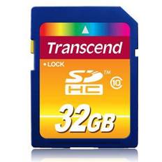 32 GB Memory Cards & USB Flash Drives Transcend SDHC Class 10 32GB