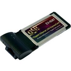 PC Card Netzwerkkarten & Bluetooth-Adapter EXSYS 1Gigabit Ethernet LAN ExpressCard (EX-6087)