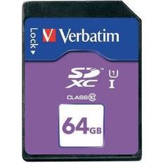 64 GB Memory Cards Verbatim Premium SDXC Class 10 UHS-I U1 90MB/s 64GB