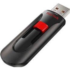 USB 2.0 Minnepenner SanDisk Cruzer Glide 64GB USB 2.0