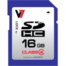 Class 4 Minnekort & minnepenner V7 SDHC Class 4 16GB
