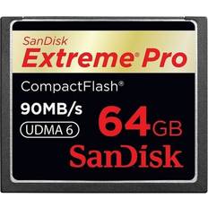 64 GB - Compact Flash Memory Cards SanDisk Extreme Pro Compact Flash 90MB/s 64GB