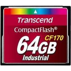 64 GB - Compact Flash Memory Cards Transcend Industrial Compact Flash 64GB (170x)