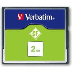 2 GB Memory Cards Verbatim Compact Flash 2GB