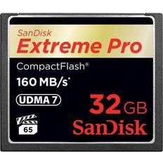 Compact Flash Minnekort SanDisk Extreme Pro Compact Flash 160/150MB/s 32GB
