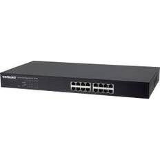 16 port switch Intellinet 16-Port Fast Ethernet PoE+Switch (560849)