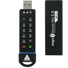 120 GB Memory Cards & USB Flash Drives Apricorn Aegis Secure Key 120GB USB 3.0