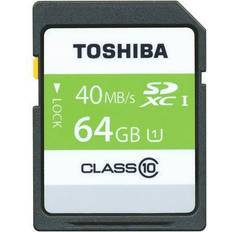 Toshiba Minnekort & minnepenner Toshiba SDXC UHS-I U1 40MB/s 64GB