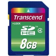Class 4 Memory Cards & USB Flash Drives Transcend SDHC Class 4 8GB