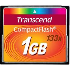 Transcend Compact Flash Minnekort Transcend Compact Flash 1GB (133x)