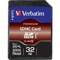 SDHC Minnekort Verbatim Premium U1 SDHC 32GB