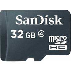 Class 4 Minnekort & minnepenner SanDisk MicroSDHC Class 4 32GB
