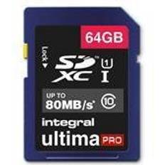 Sdhc 64gb Integral UltimaPro SDXC UHS-I U1 80MB/s 64GB
