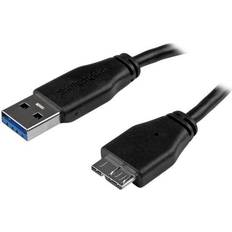 StarTech Slim USB A-USB Micro-B 3.0 9.8ft