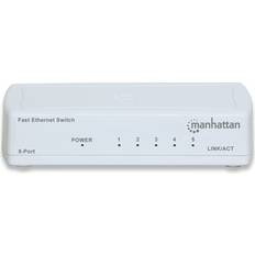 Manhattan 5-Port Unmanaged Fast Ethernet Switch (560672)