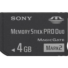 Sony Memory Cards & USB Flash Drives Sony Memory Stick Pro Duo 4GB