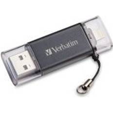 16 GB Memory Cards & USB Flash Drives Verbatim iStore ‘n’ Go Dual 16GB USB 3.0