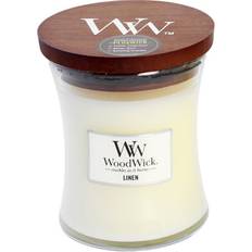 Woodwick Linen Medium Scented Candle 274.9g